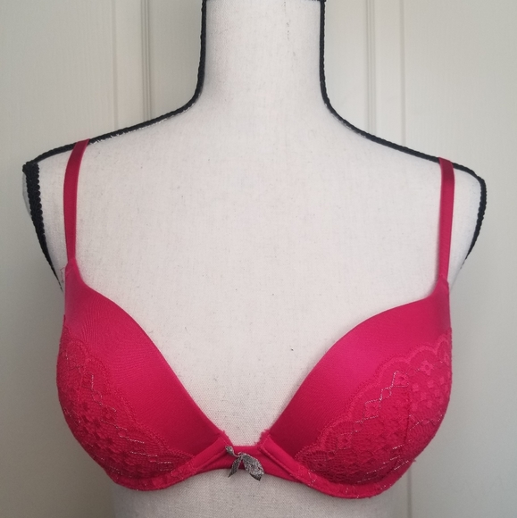Aerie Dark Pink Push Up Bra - Picture 2 of 6